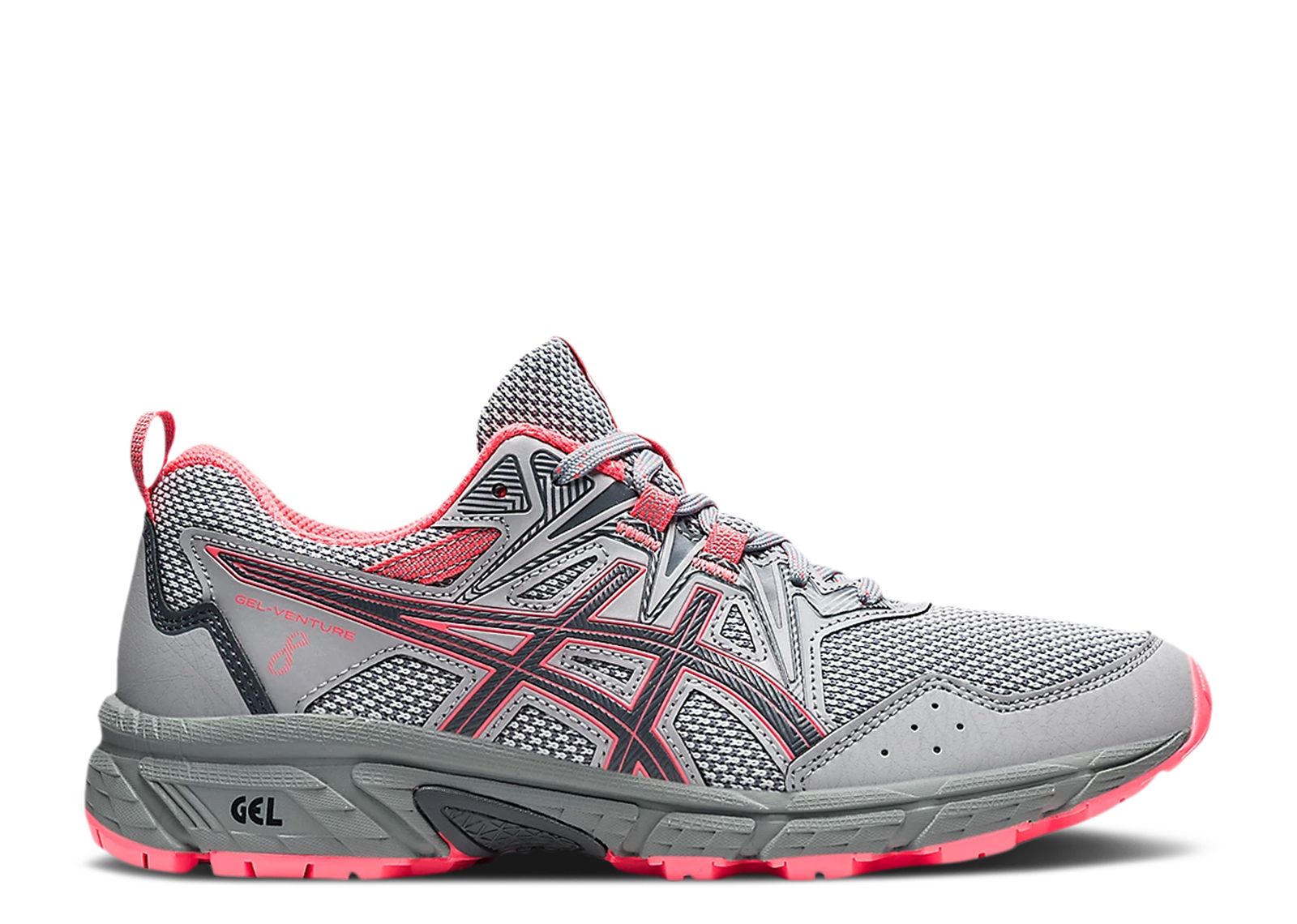 Wmns Gel Venture 8 'Piedmont Grey Blazing Coral'