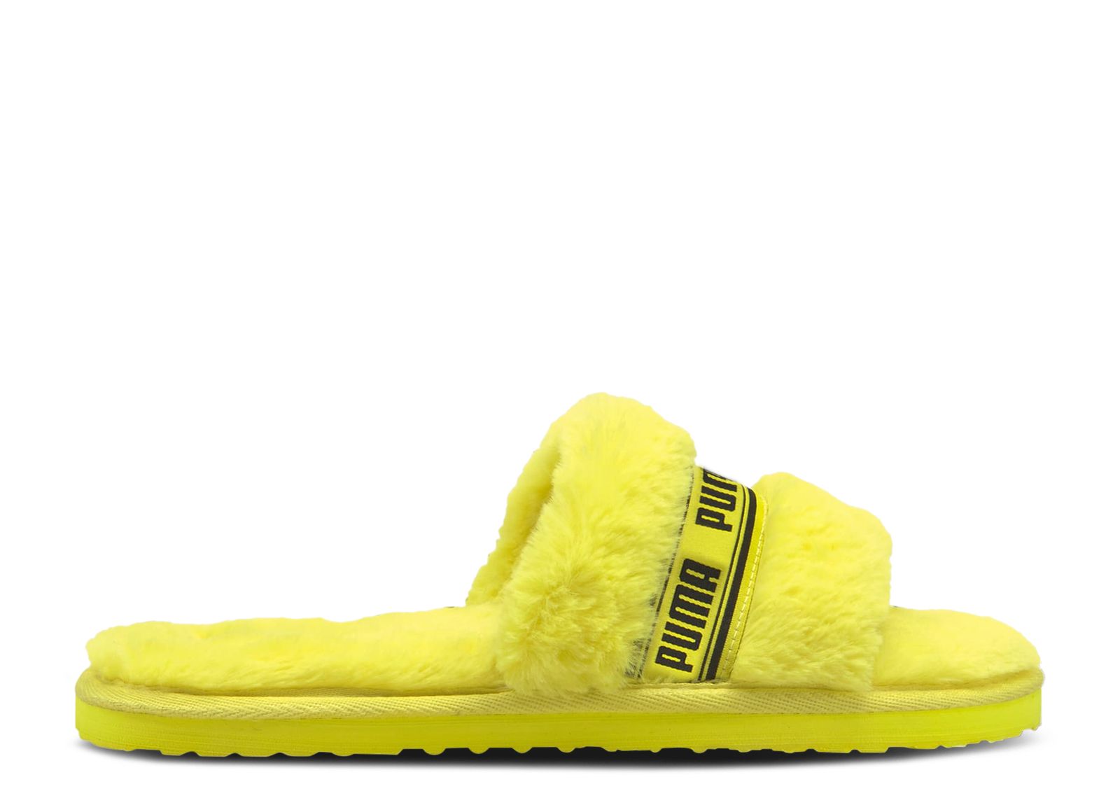 Wmns Fluff Slide 'Fluo Yellow'