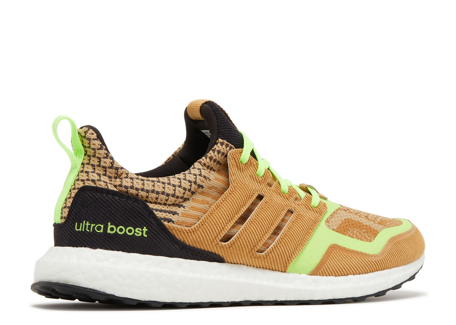 adidas Ultraboost 5.0 DNA Shoes - Men's - Core Black / Mesa / Signal Green - 9