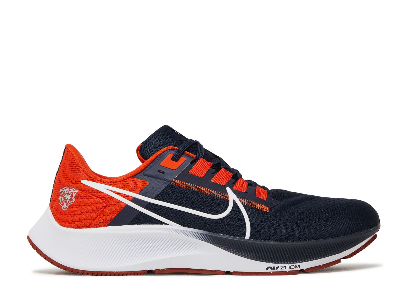 Nike Air Zoom Pegasus 38 NFL Chicago Bears Shoes Men's Size 12.5 DJ0811-400  RARE