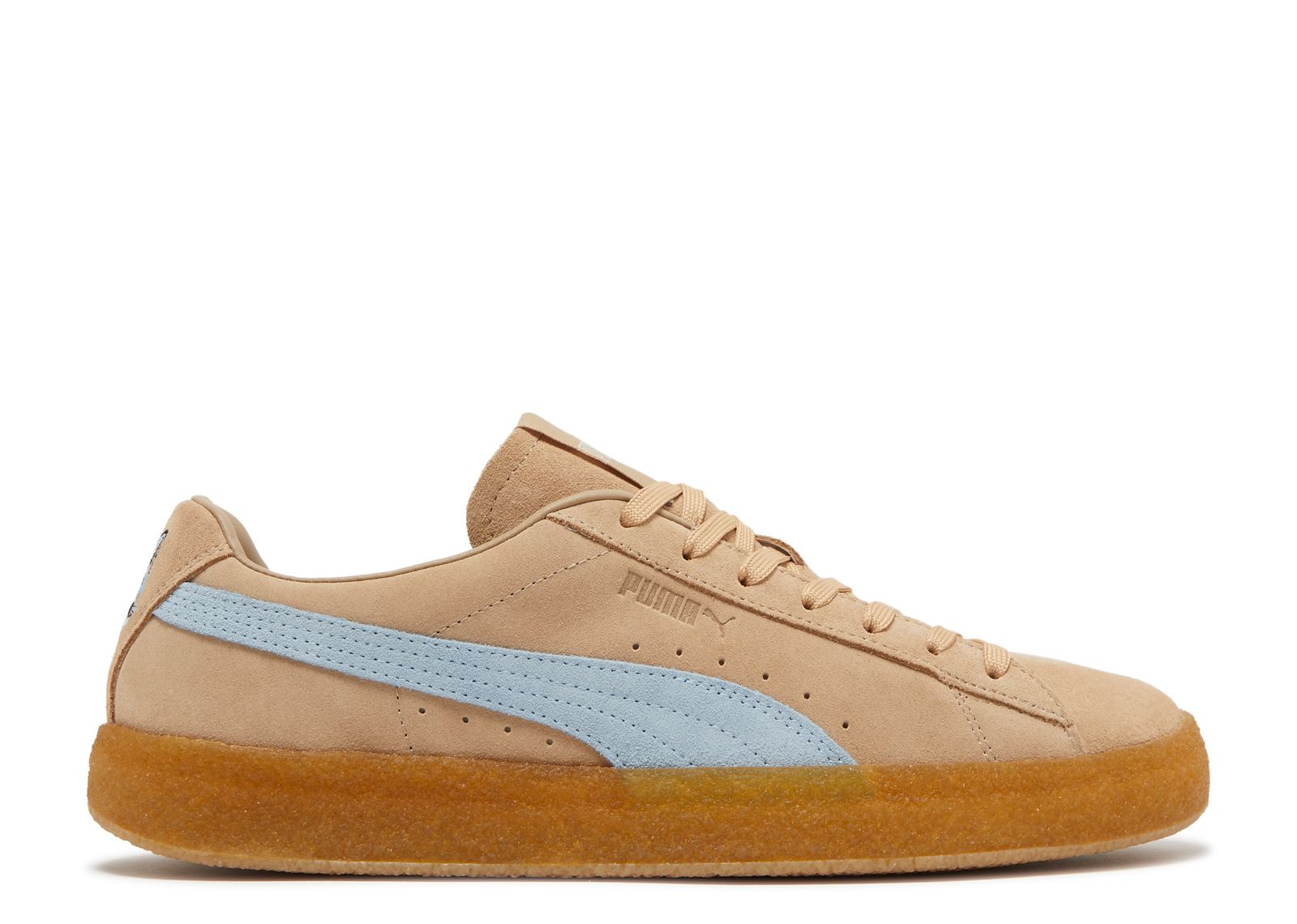 Maison Kitsune x Suede Crepe 'Travertine Chambray Blue'