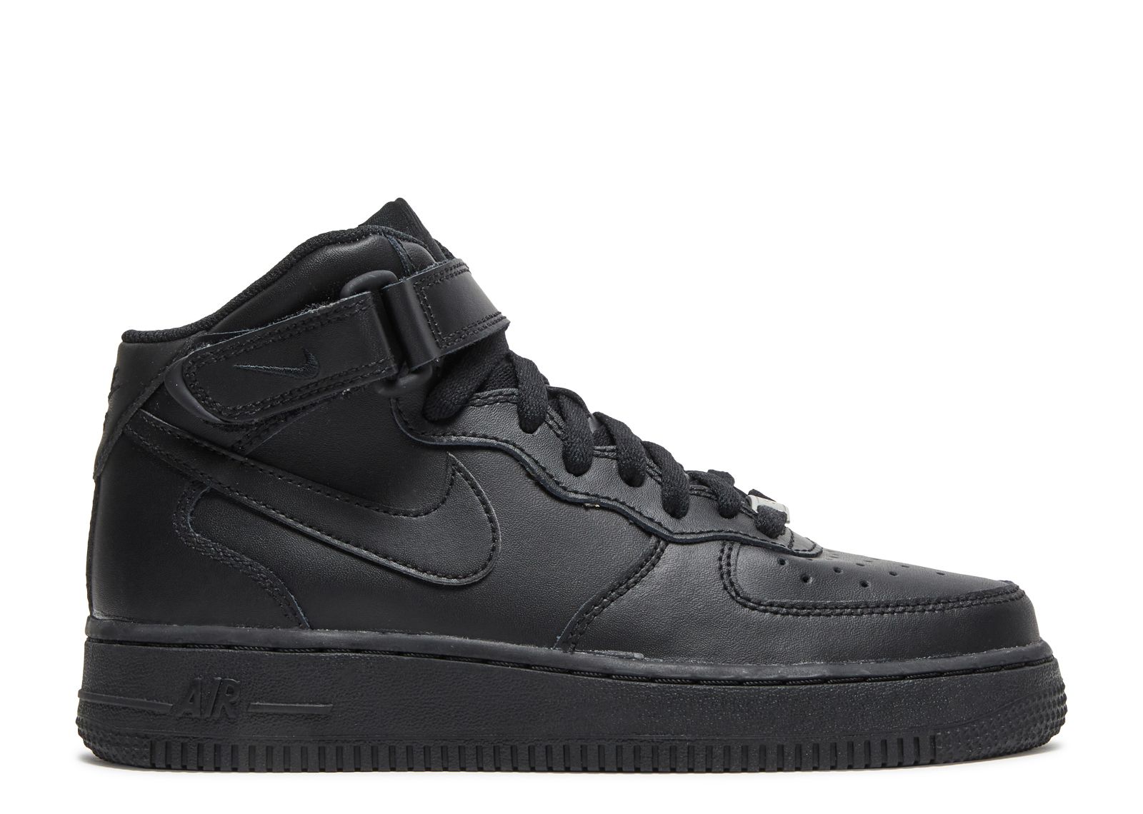 Air Force 1 Mid LE GS Triple Black