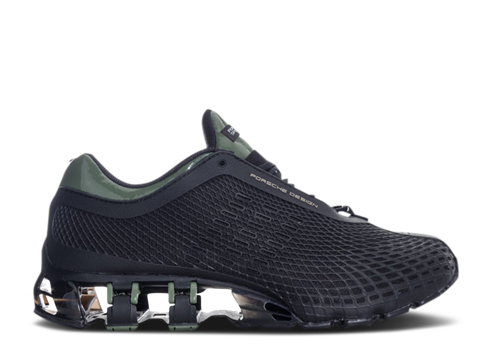adidas gazelle silver green womens Adidas Porsche Design Bounce:S3 Leather Running Shoe - Black - Mens main image 0