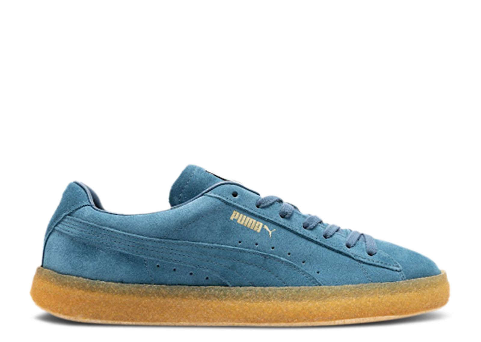 Suede Crepe 'Intense Blue'