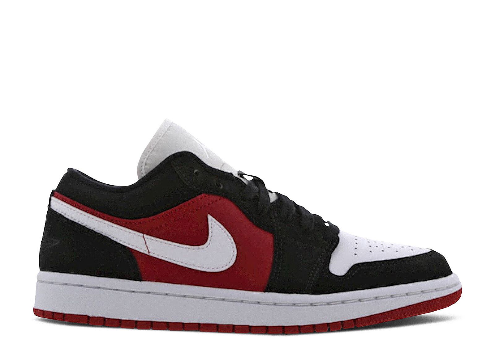Wmns Jordan 1 Low 'Black White Gym Red'