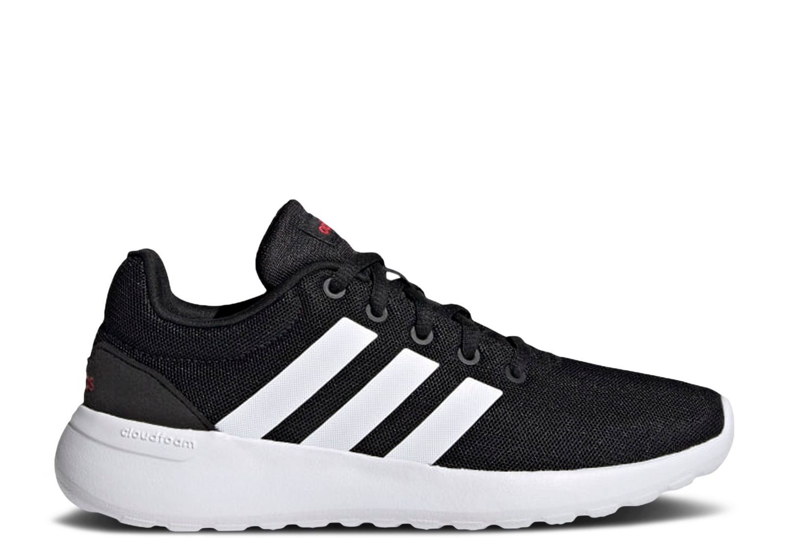 Lite Racer CLN 2.0 J Black White Adidas GZ7739 core black cloud white scarlet Flight Club