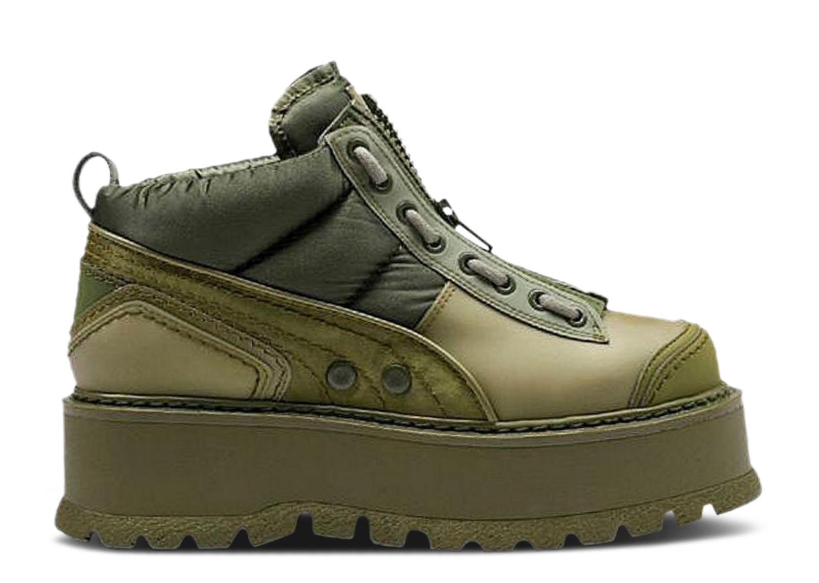 Fenty x Wmns Sneaker Boot Zip 'Army Green'