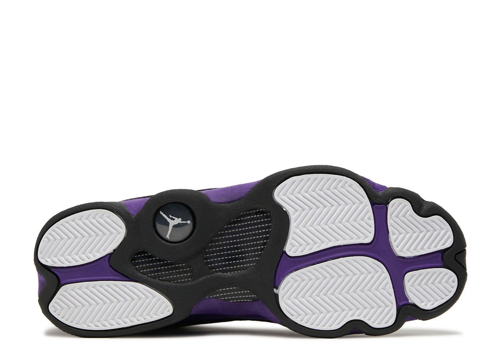 Nike GS Air Jordan 13 Retro - White / Black / Purple / University Gold