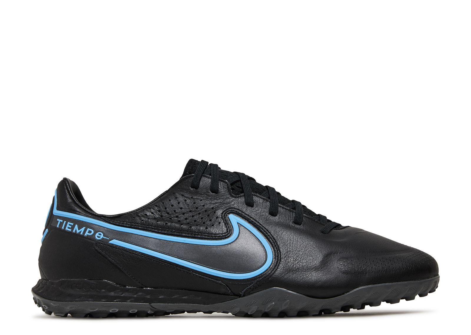 React Tiempo Legend 9 Pro TF Black Iron Grey Nike DA1192 004 black iron grey black Flight Club