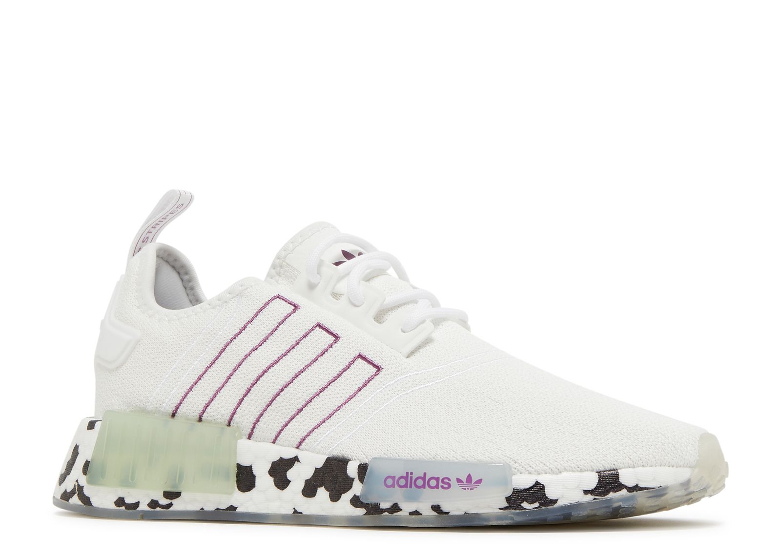 White and outlet purple nmds