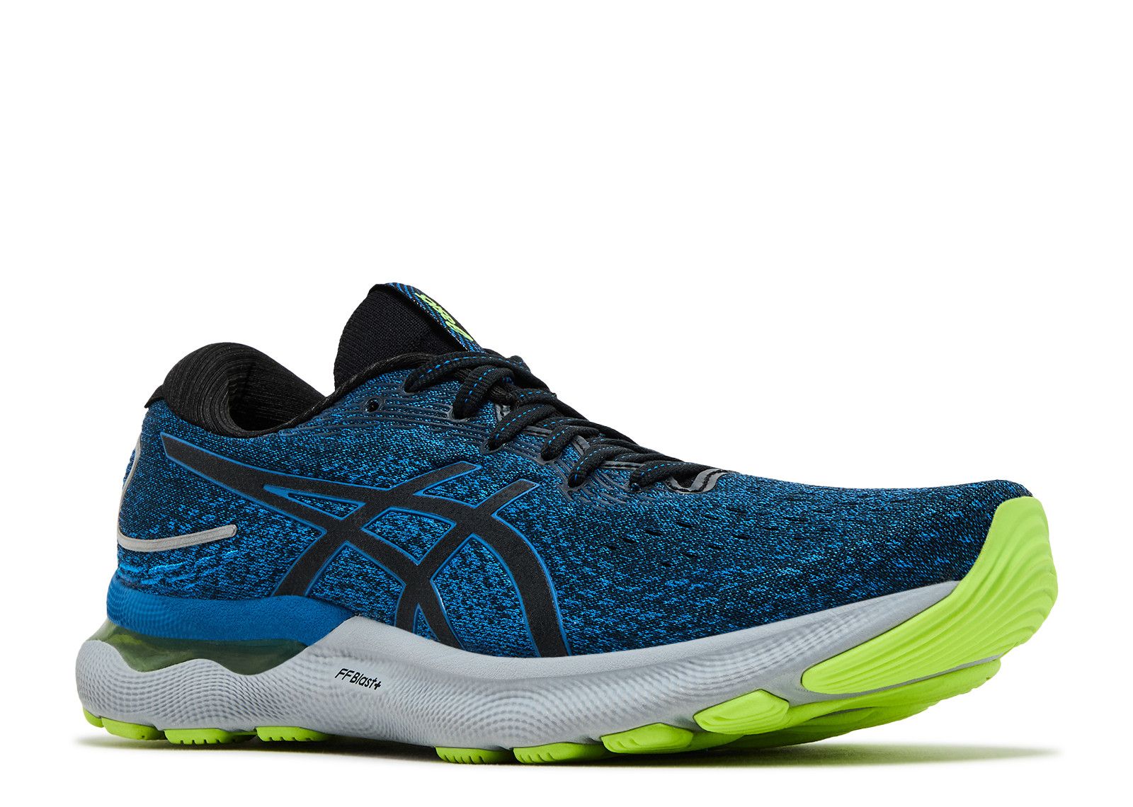 ASICS GEL-NIMBUS 24 Size 11‎ Men\'s Black/Lake Drive Running Shoes ASICS Gel Nimbus 24 Platinum Black Blue Men main image 4