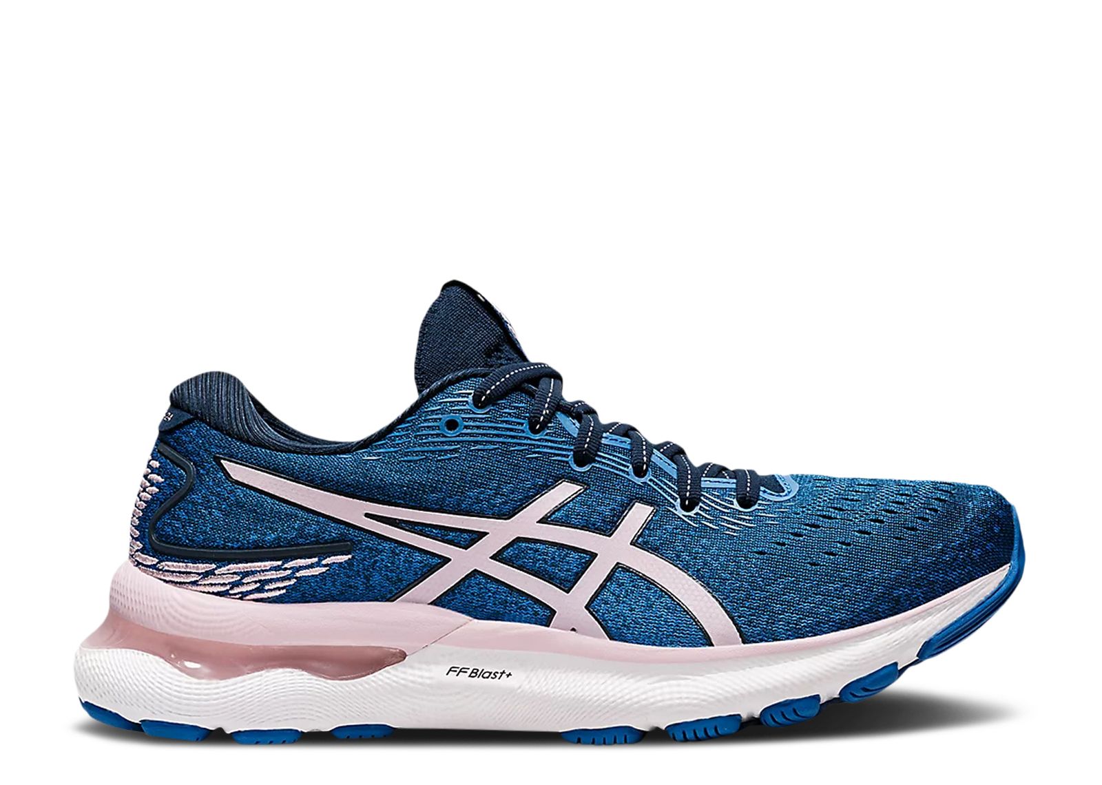 Wmns Gel Nimbus 24 'French Blue Barely Rose'