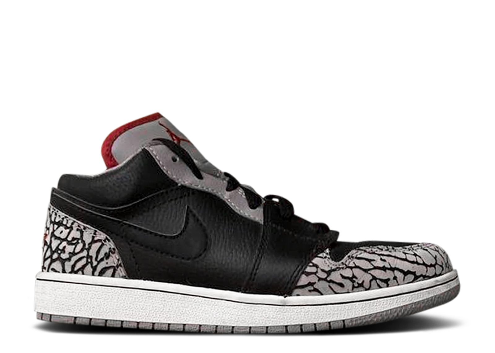 Jordan 1 phat hot sale low black cement