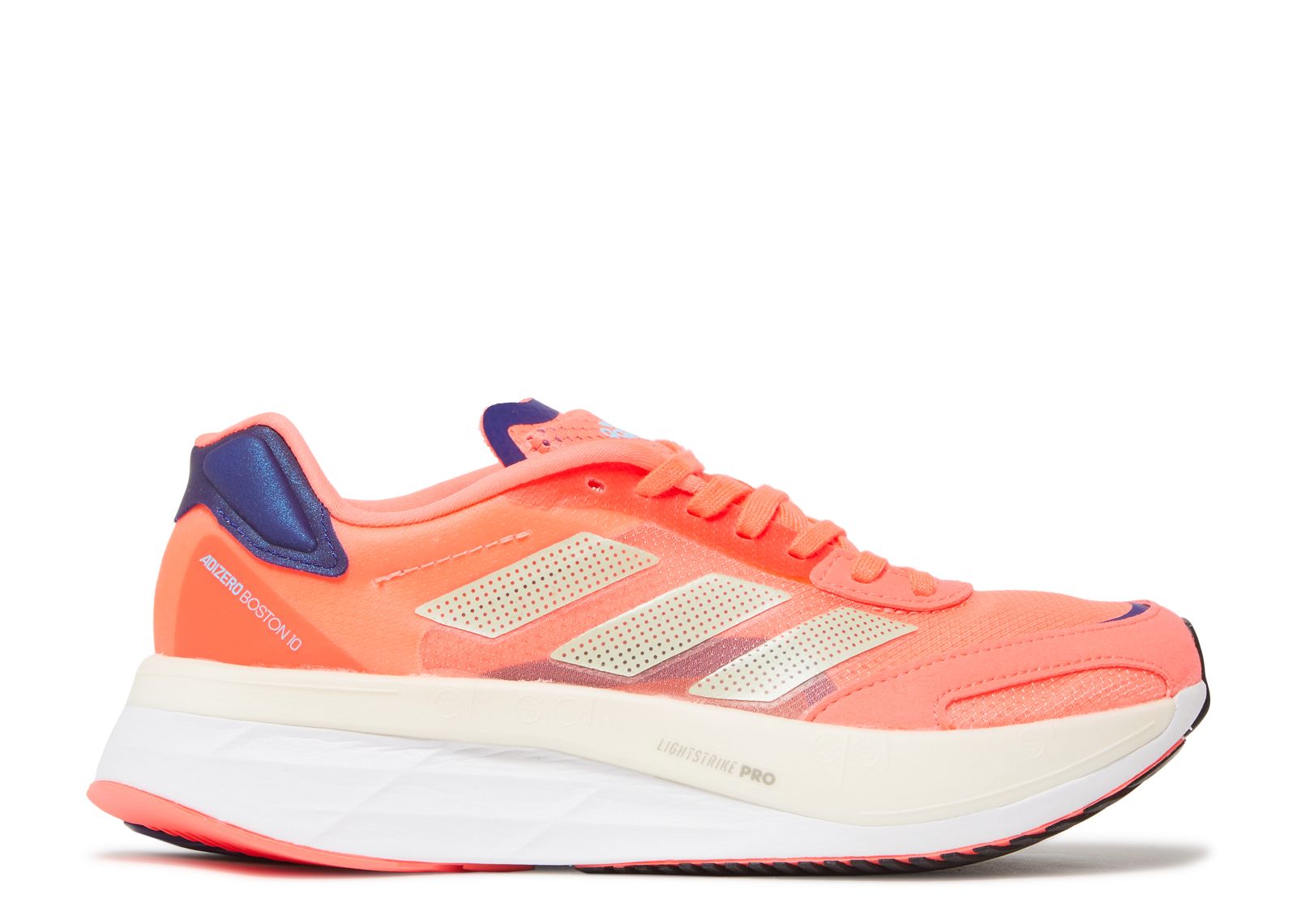 Adidas Adizero Boston 10 Running Shoes Womens White Gold GY0905 Size 5 Wmns Adizero Boston 10  main image 2