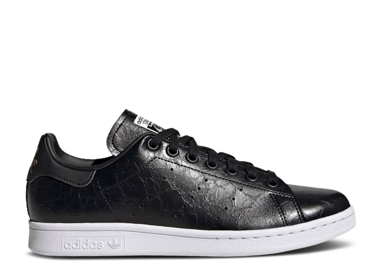 Wmns Stan Smith 'Black White' - Adidas - GY5906 - core black/gold  metallic/cloud white | Flight Club
