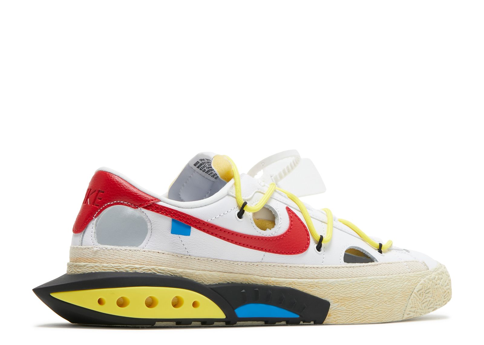 Afstotend Toestand Vruchtbaar Off White X Blazer Low 'White University Red' - Nike - DH7863 100 - white/university  red | Flight Club