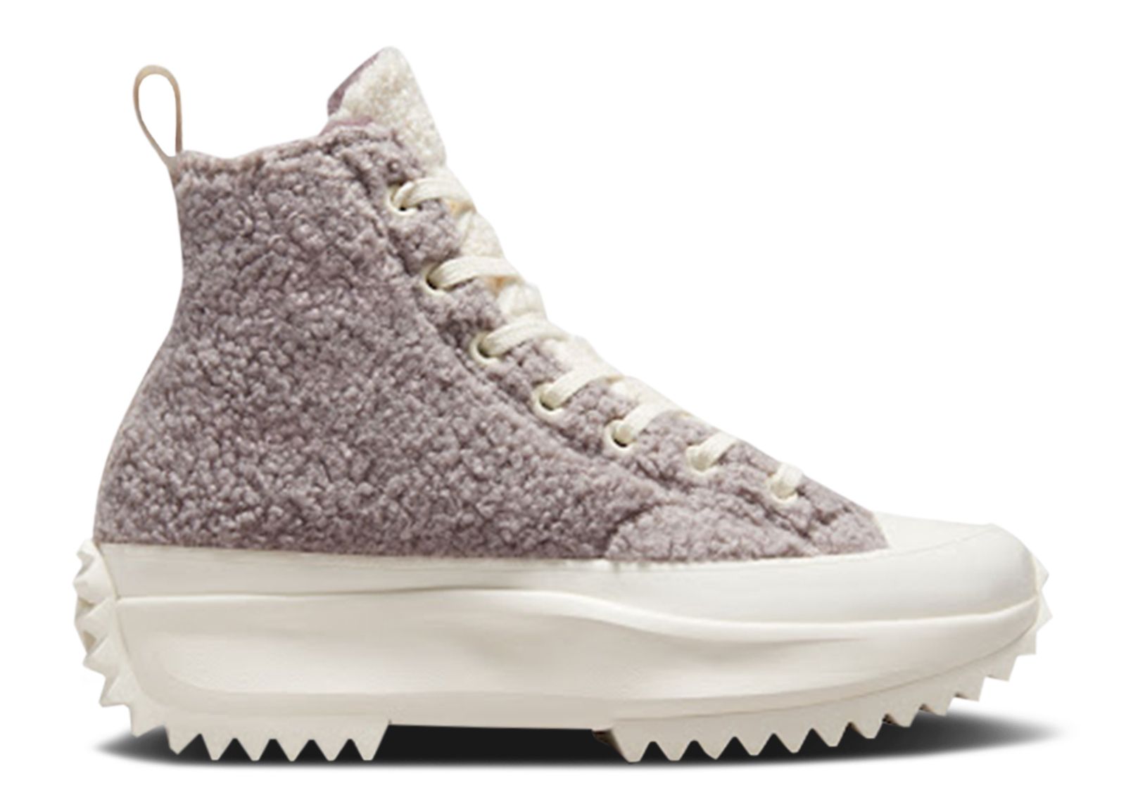 NEW Converse Run Star Hike High Sherpa - Vapor Mauve Size 11 Converse Run Star Hike Platform Trainers Sherpa Vapor Mauve  main image 2