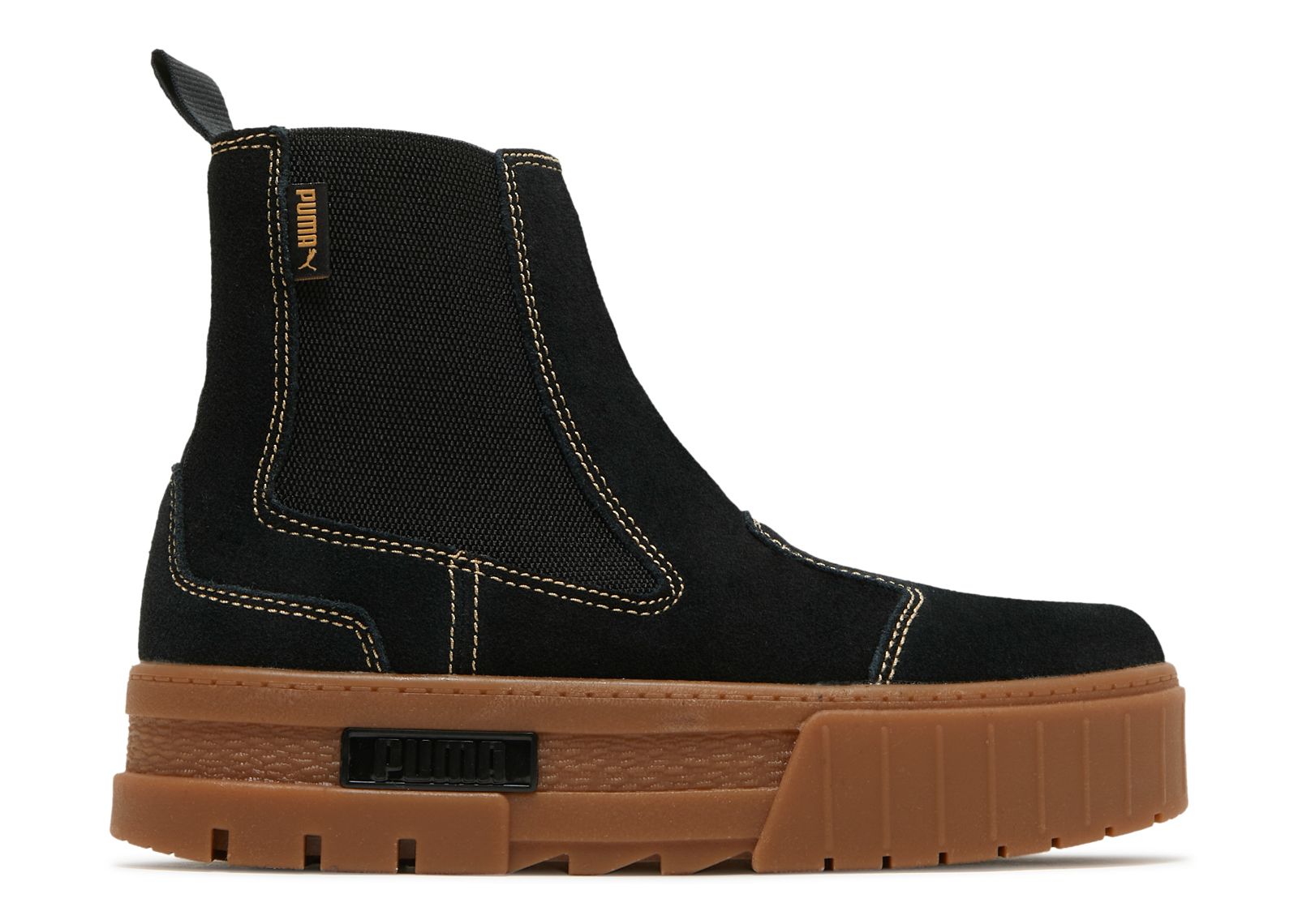 Wmns Mayze Chelsea Suede 'Black Gum'