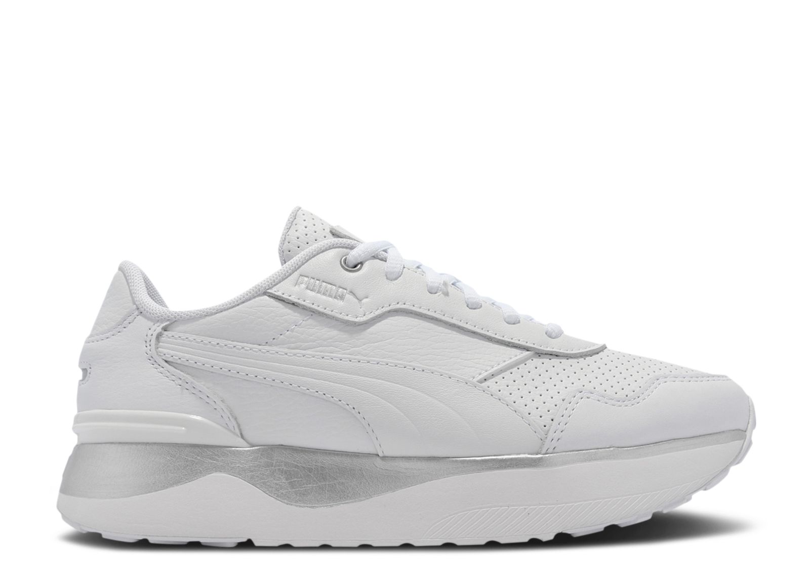 Wmns R78 Voyage Premium Leather 'White Silver'