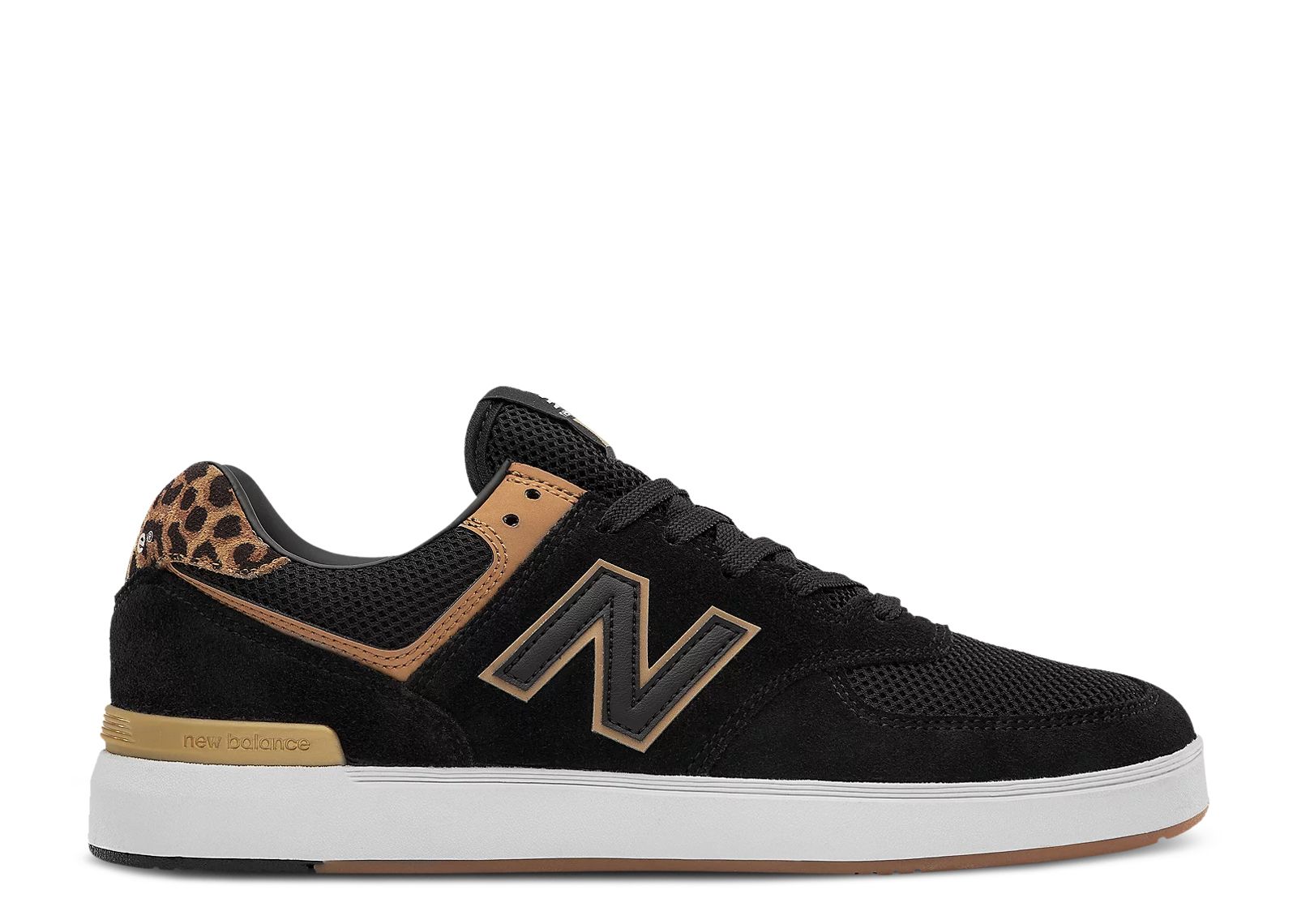 New Balance All Coasts 574 Black Leopard New Balance AM574LEP black leopard Flight Club