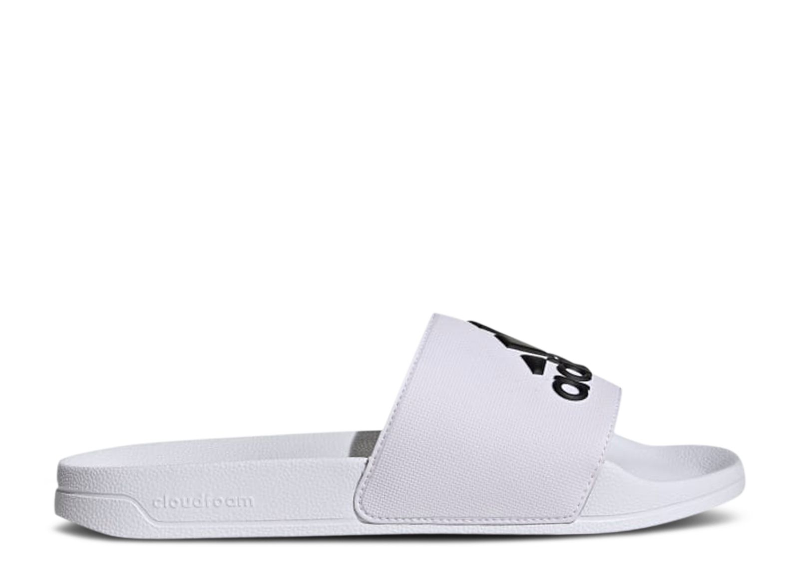 ADIDAS ADILETTE SHOWER MEN\'S SLIDER SIZE 12- CLOUD WHITE/CORE BLACK/CLOUD WHITE Adilette 22 Slide  main image 2