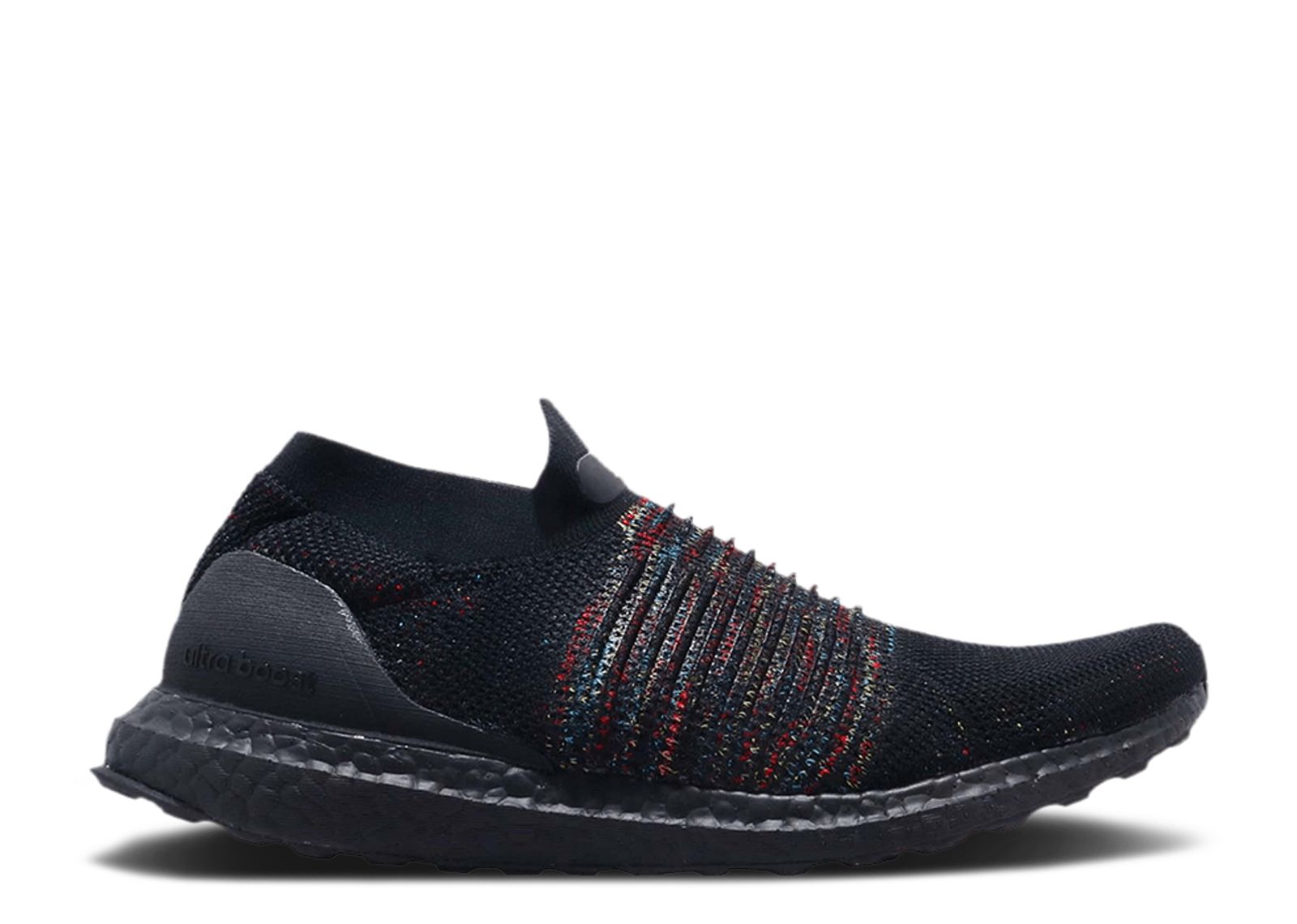 UltraBoost Laceless Black Multi Color Sample Adidas B37685 S