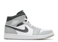 Jordan 1 Mid 'Light Smoke Grey'