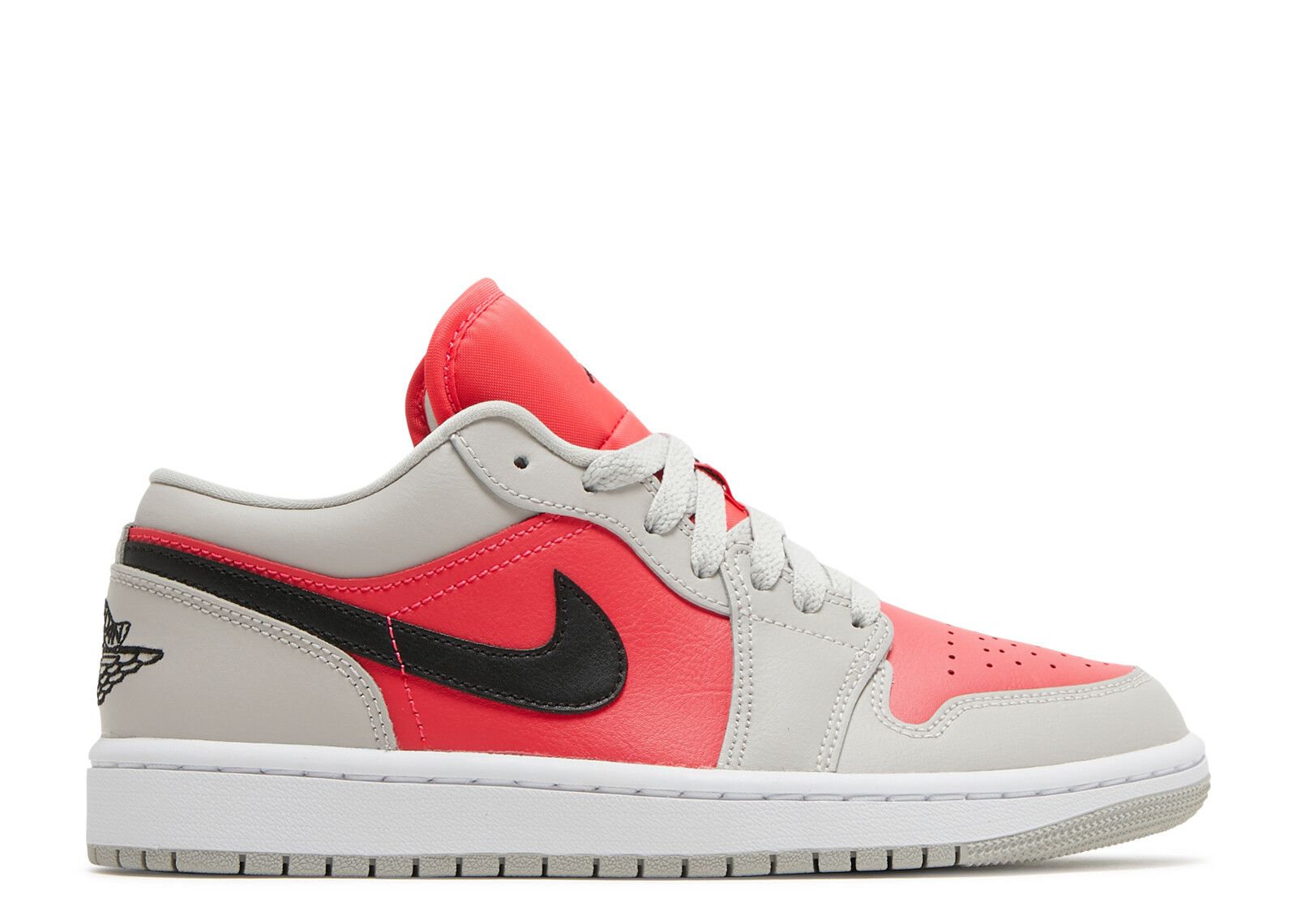 Wmns Jordan 1 Low 'Light Iron Ore Siren Red'
