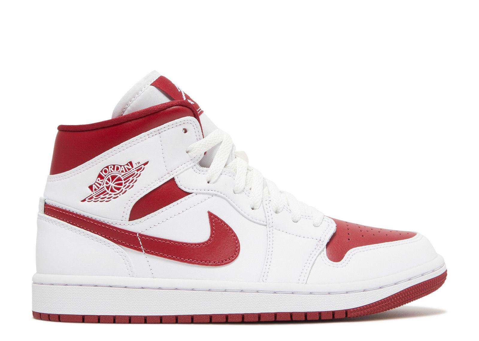 Wmns Jordan 1 Mid 'White Pomegranate'