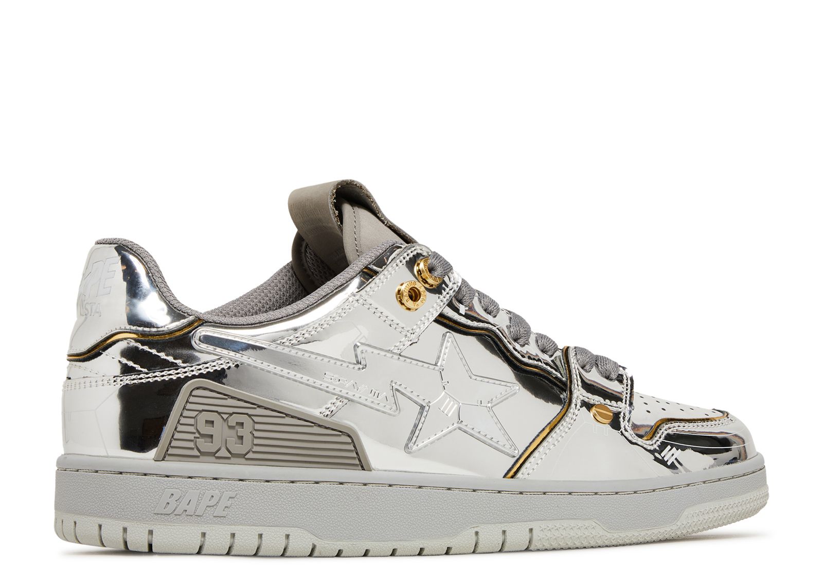 Hajime Sorayama X Sk8 Sta 'Silver' - BAPE - 1H73191918