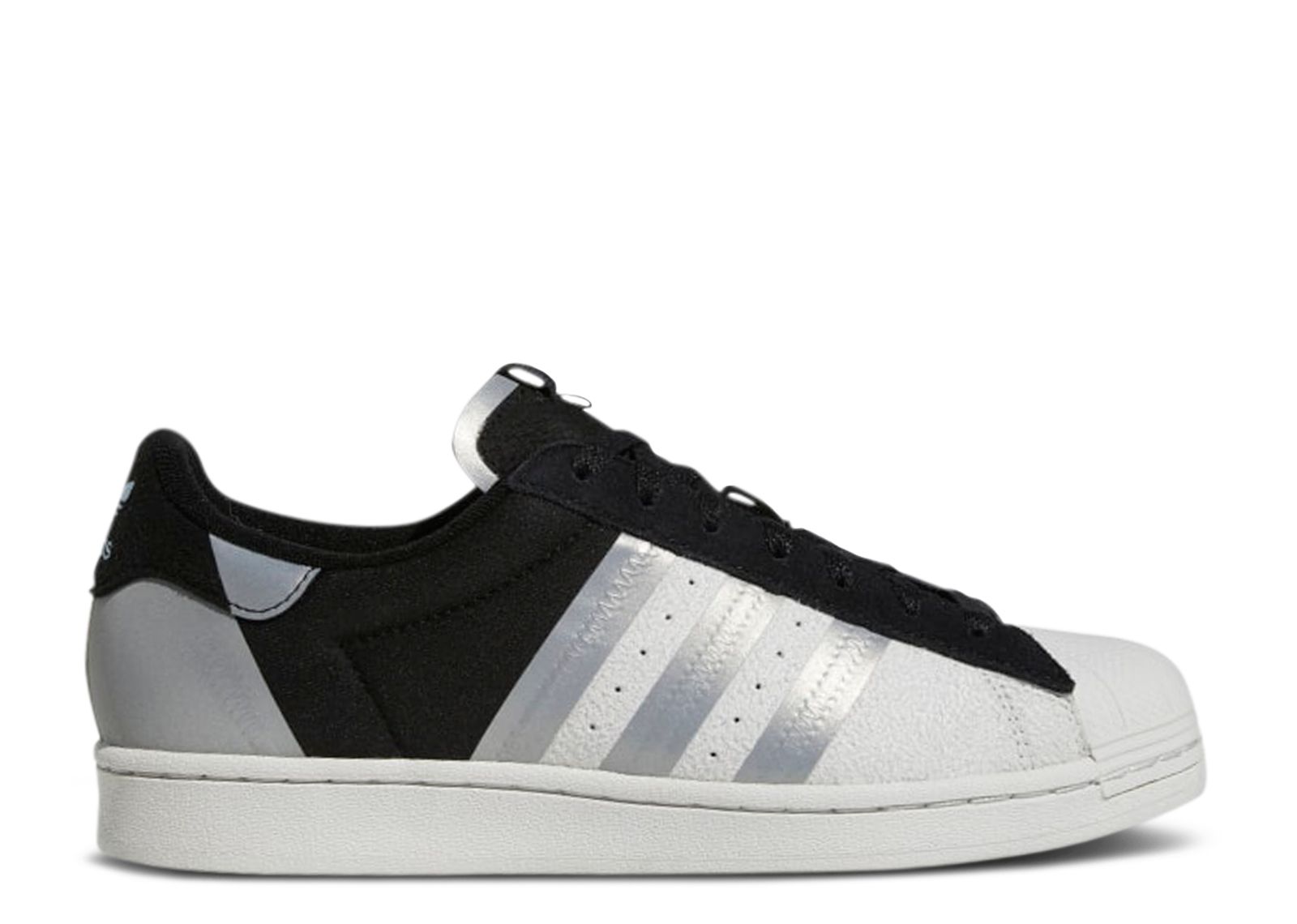 Adidas superstar 1 white silver met core black hotsell