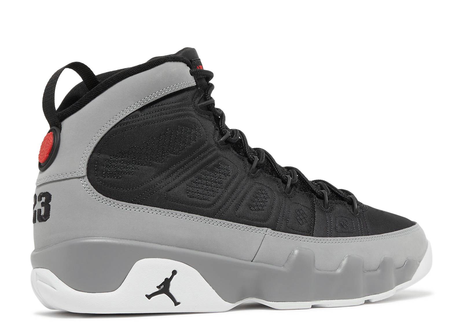 Jordan 9 black and on sale grey