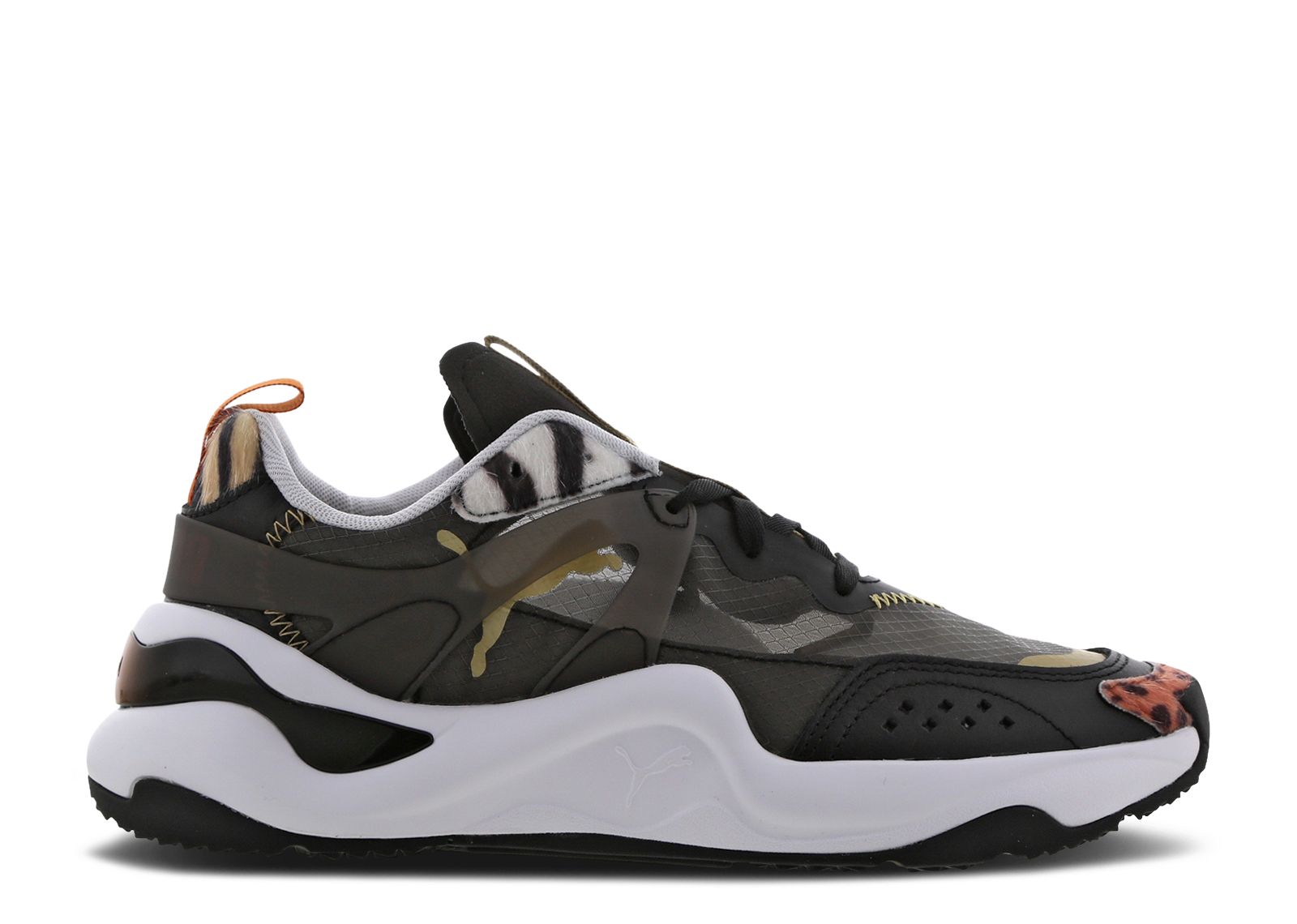 Puma khaki black shop white