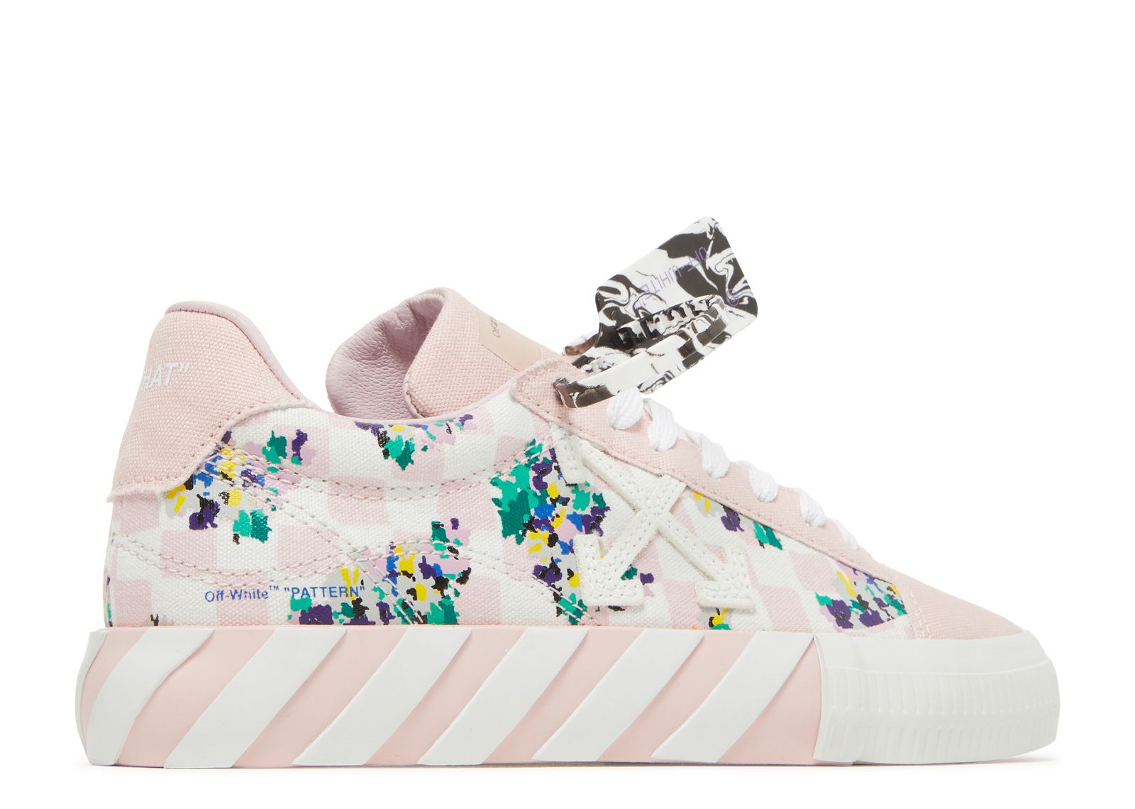 Off white 2024 floral sneakers