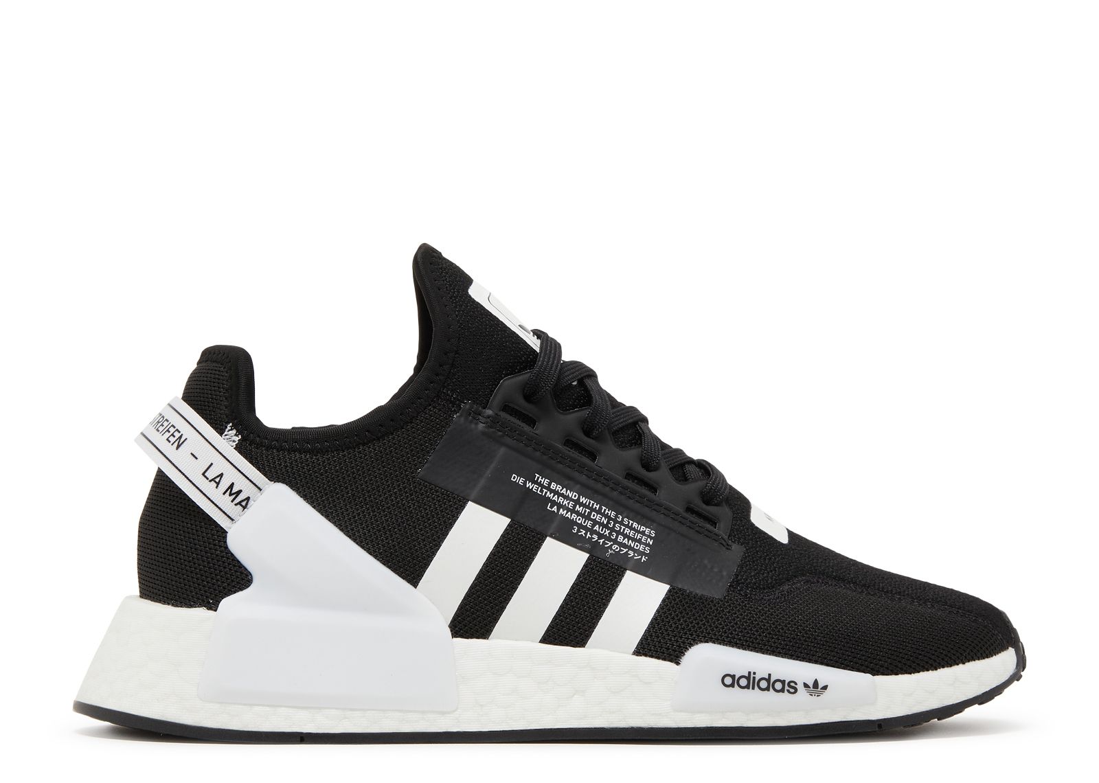 Adidas nmd r1 white black online