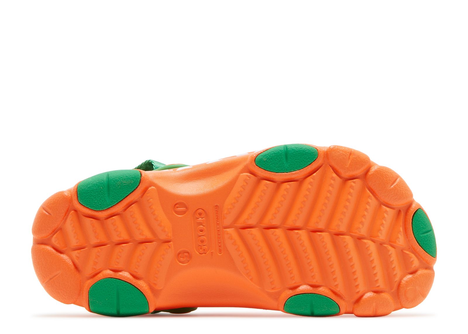 Anwar Carrots X Clog Kids Orange Crocs 207873 810 Flight Club