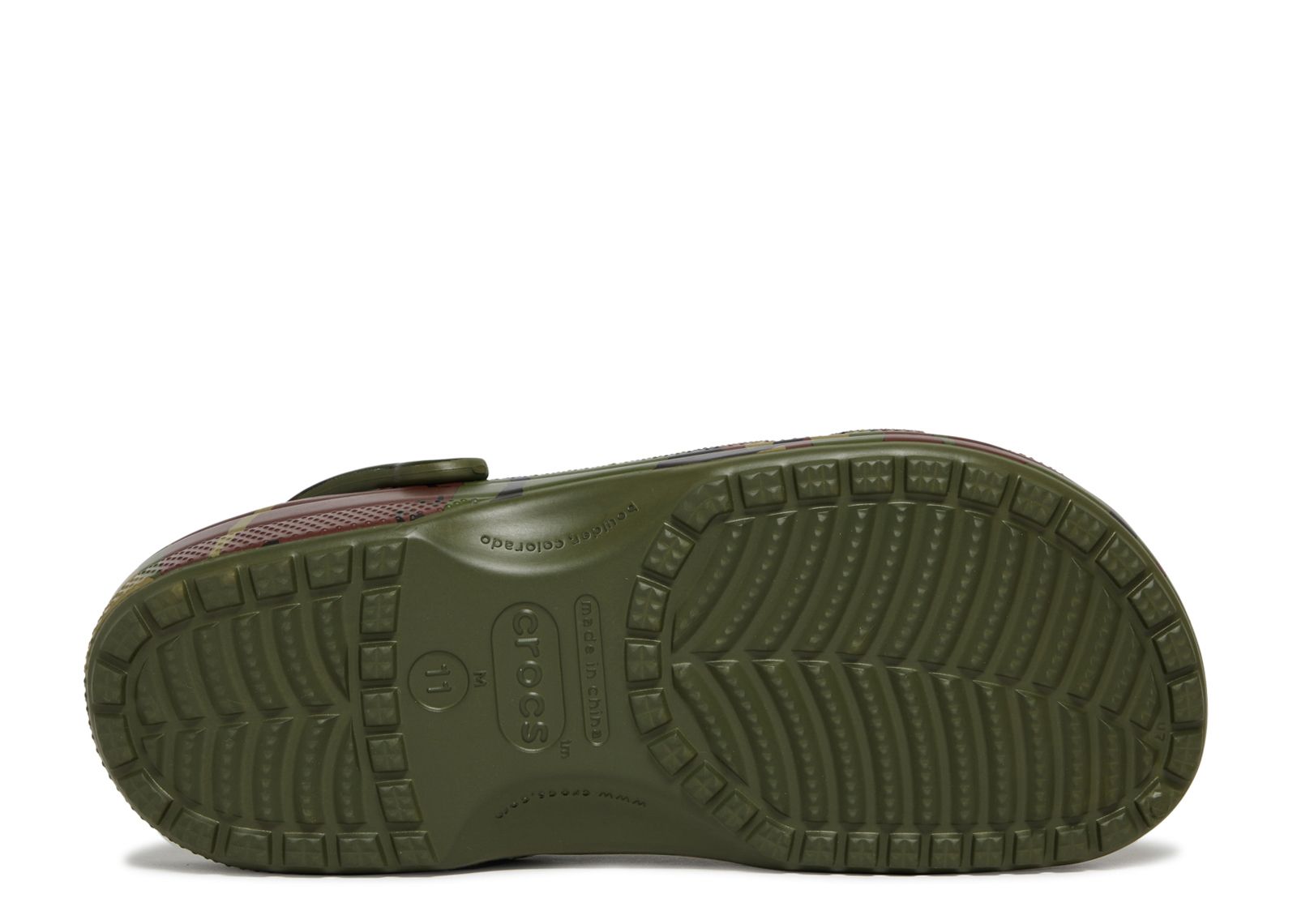 Palace X Classic Clog 'Jungle Camo' - Crocs - 207951 960 - green