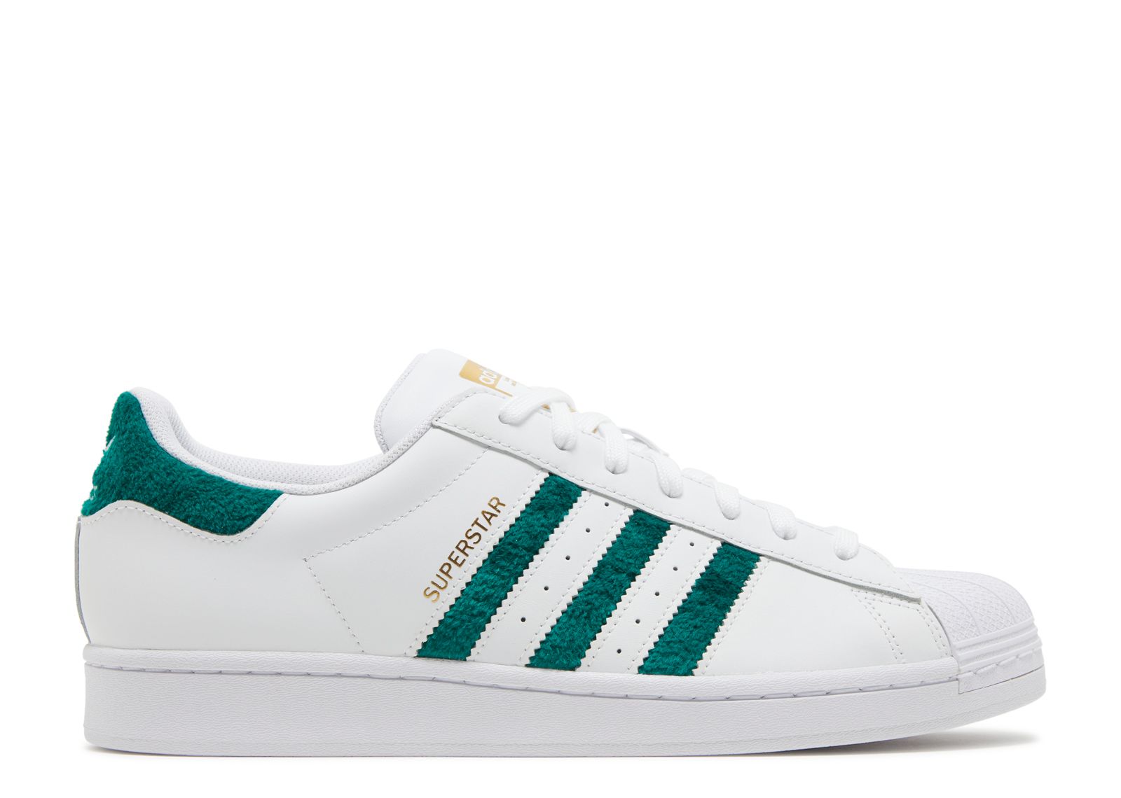 Adidas Superstar White Green 9.5 White