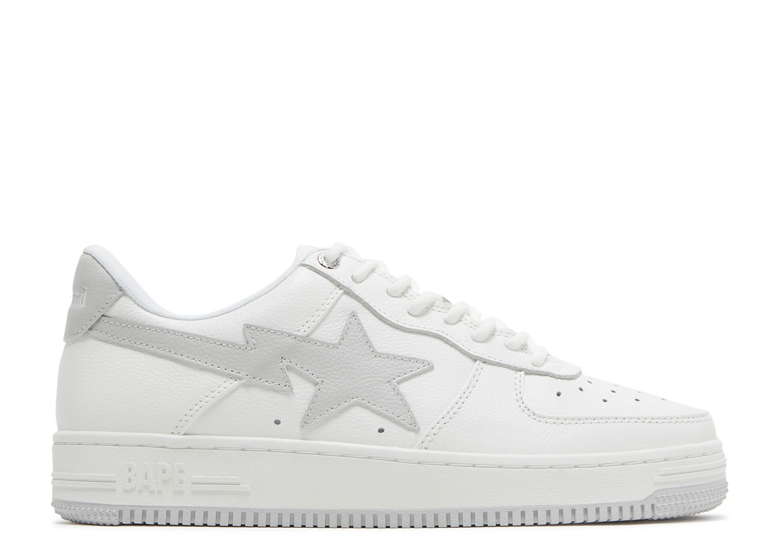 JJJJound X Bapesta 'White' - BAPE - 1H73191921 - white/grey