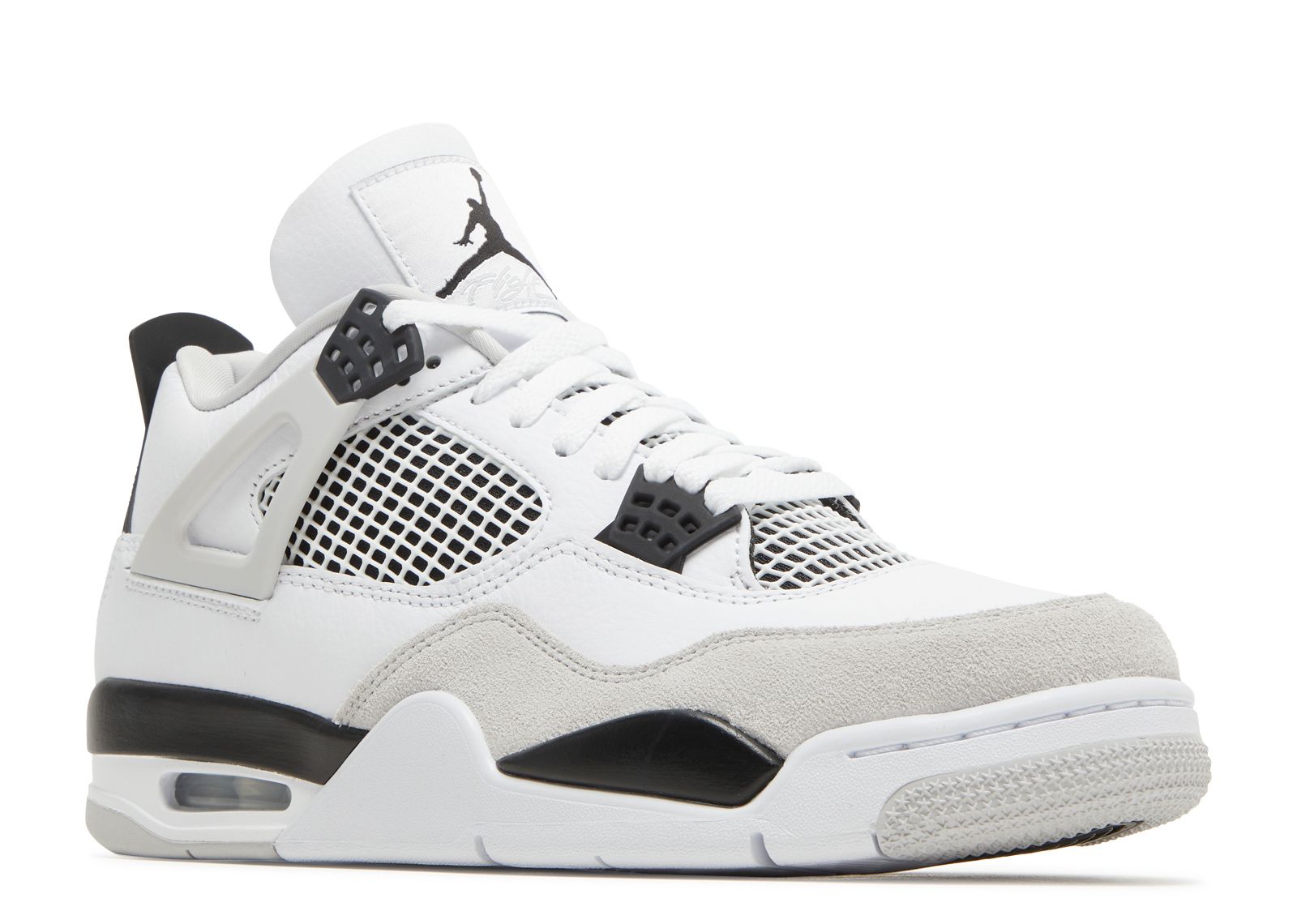 スニーカーAIR JORDAN 4 WHITE AND BLACK 32.0cm