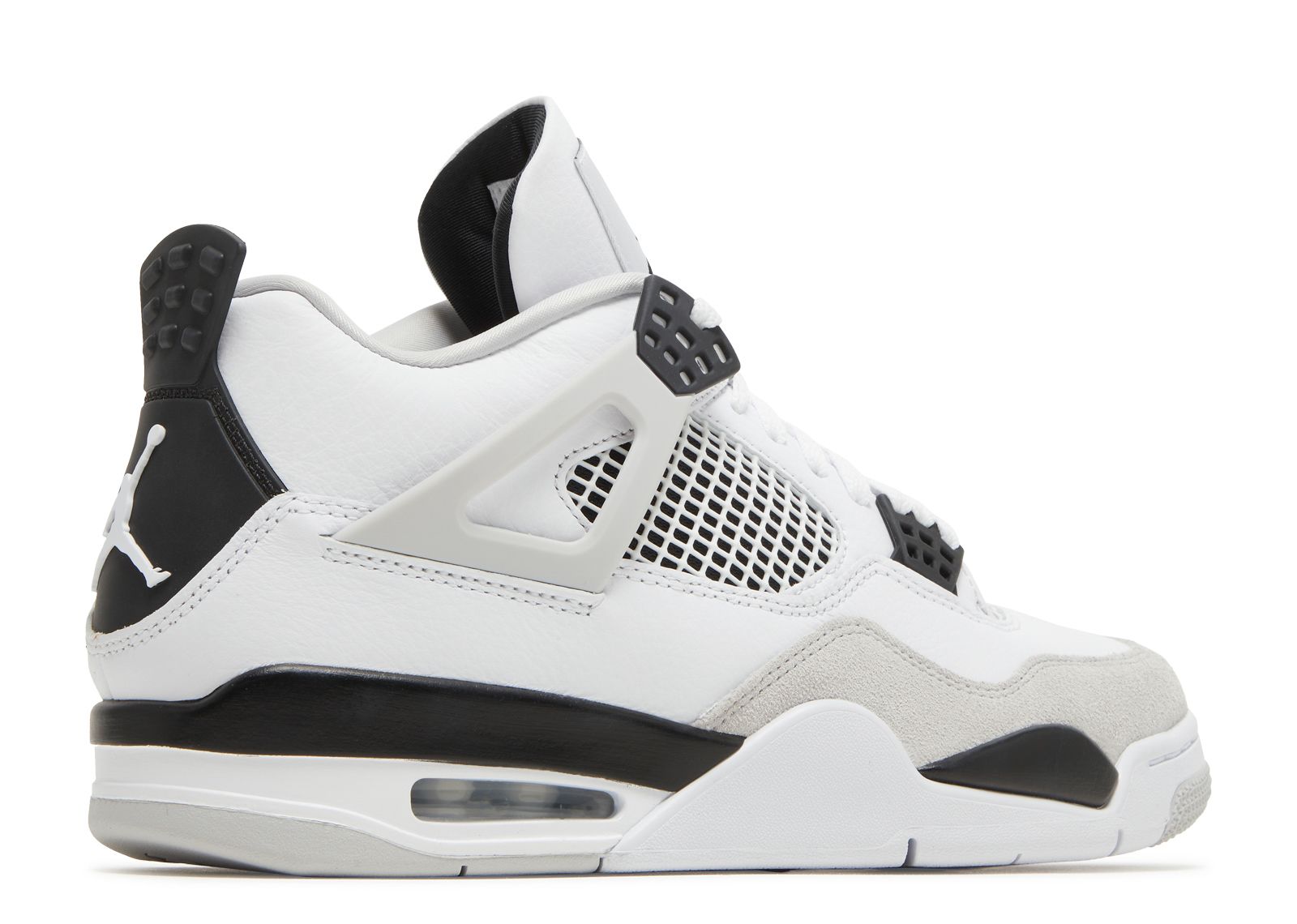 Air Jordan 4 Retro 'Military Black' - Air Jordan - DH6927 111 - white/black/neutral  grey