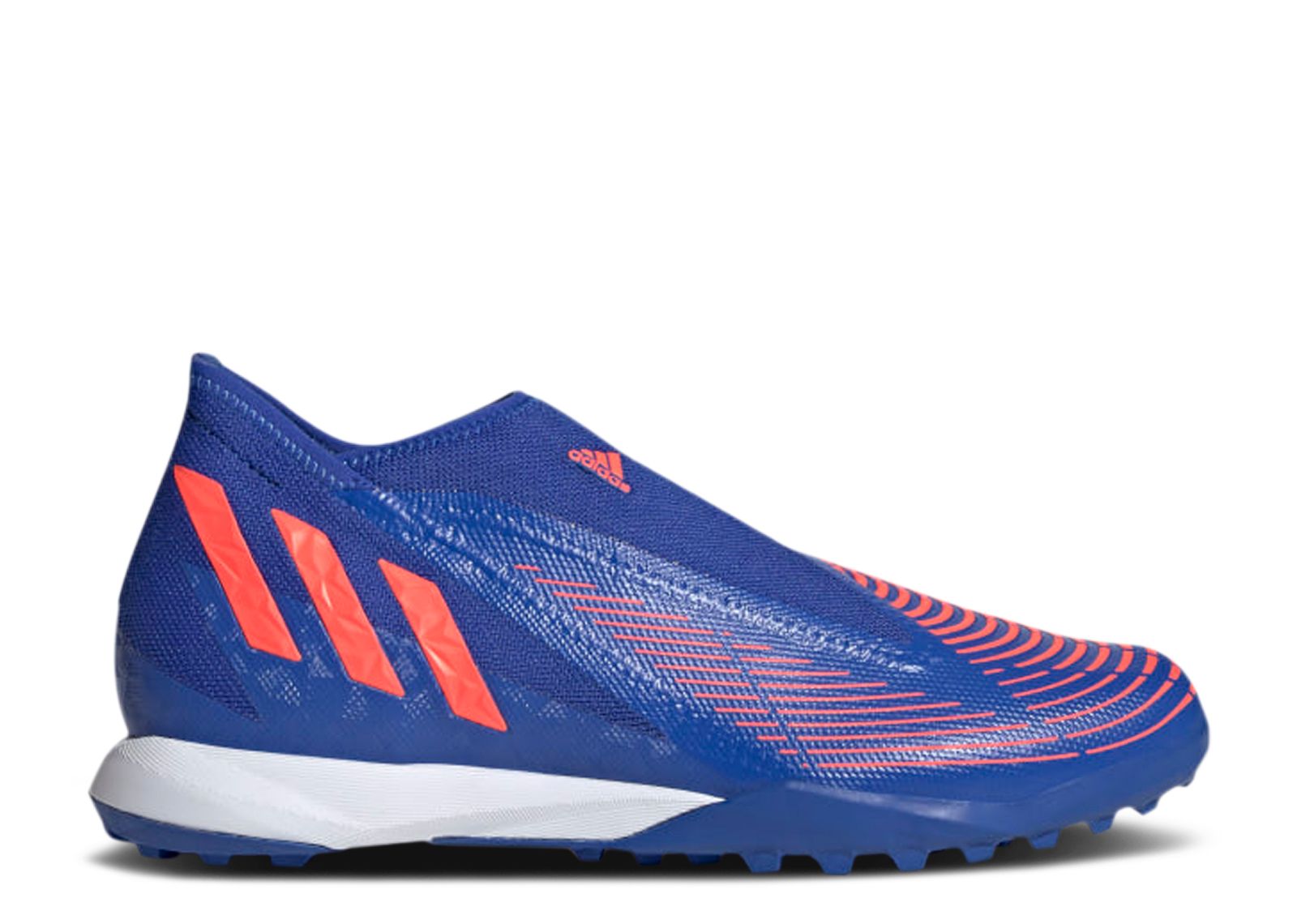 Predator Edge.3 Laceless TF 'Hi Res Blue Turbo' - Adidas - GX2630 - hi-res  blue/turbo/hi-res blue | Flight Club