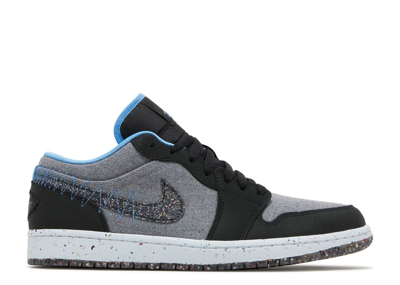 Jordan 1 Low 'Crater - Black'