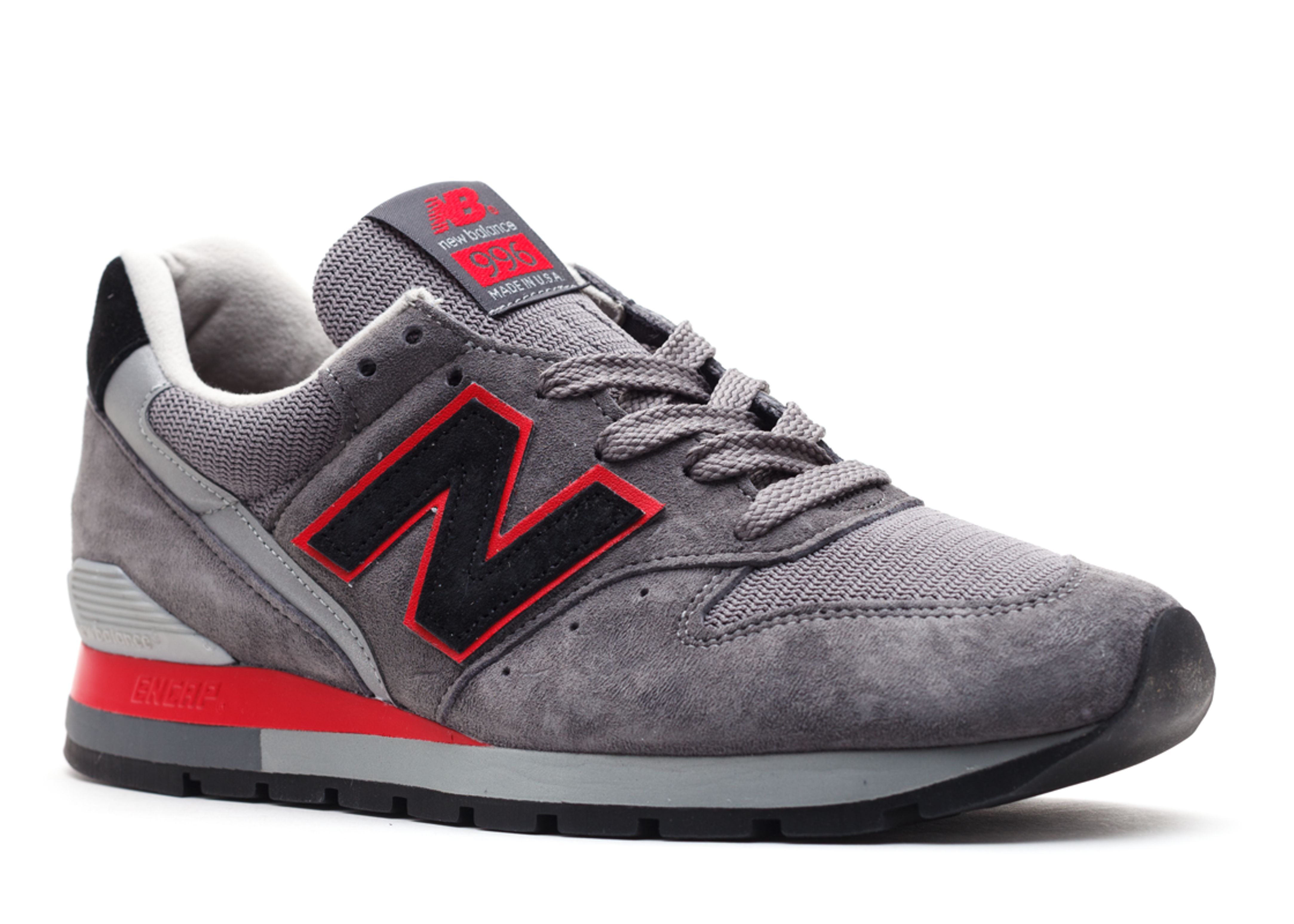 New Balance 996 Made In USA - New Balance - M996BSN - grey/red