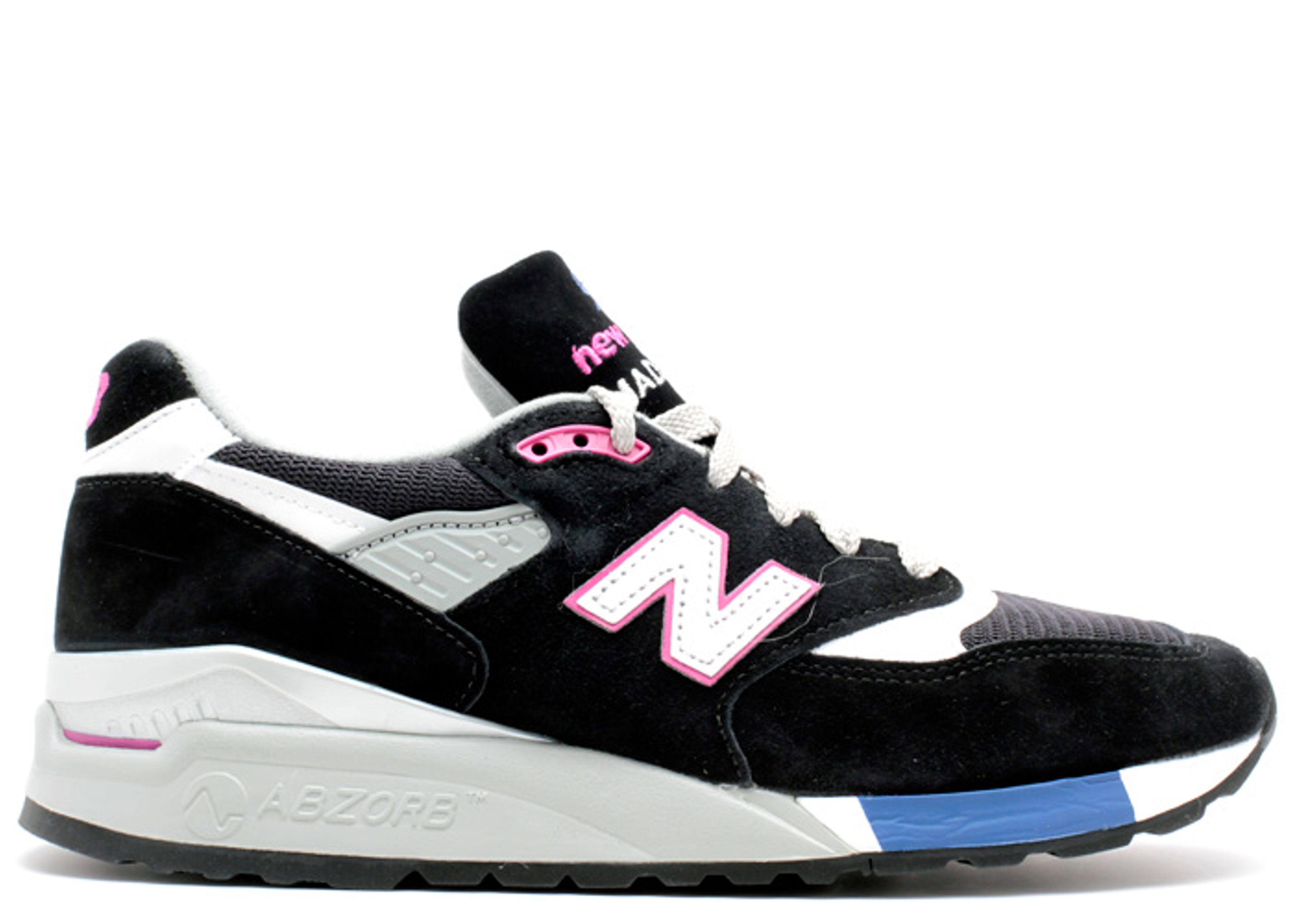 New Balance 998 Made In USA Connoisseur Painters Pack Black New Balance M998BK black purple Flight Club