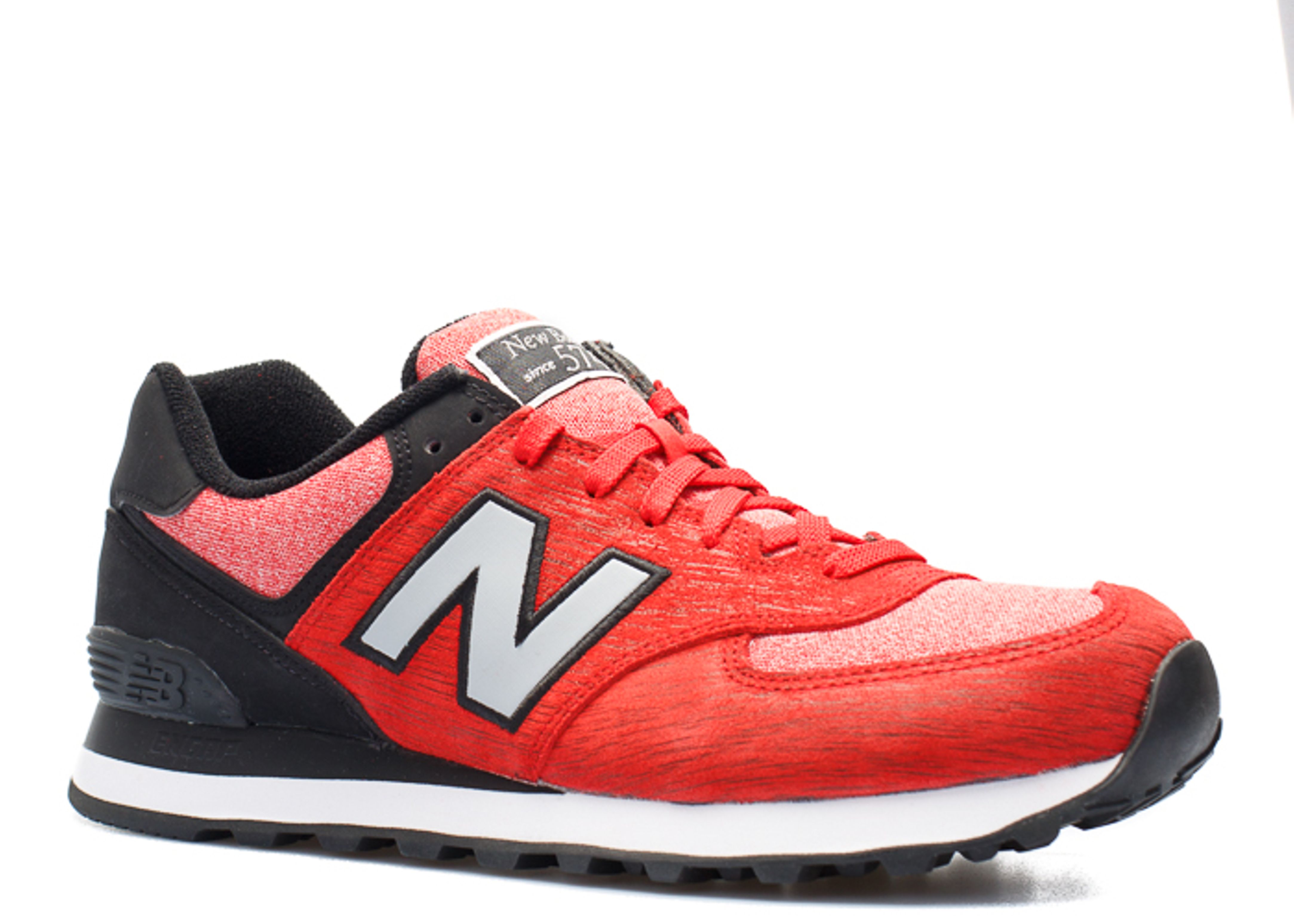 New Balance 574 Sweatshirt New Balance ML574TTB red black white Flight Club