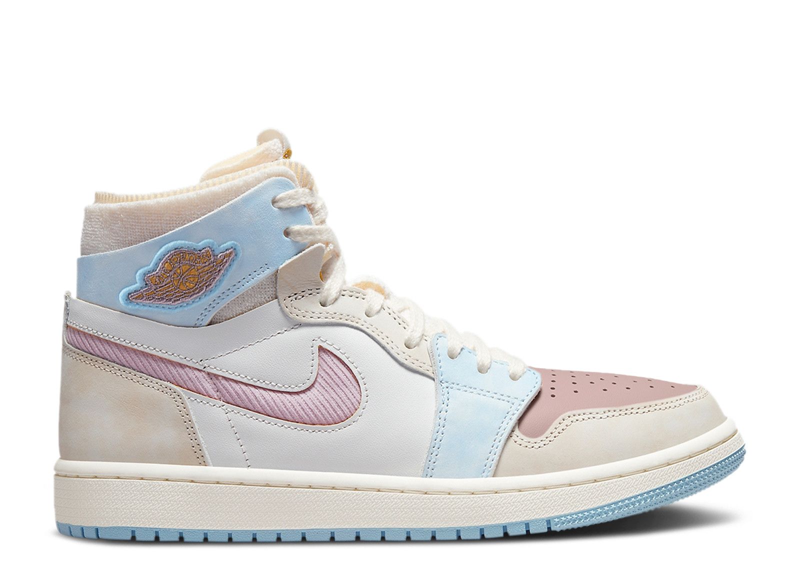Wmns Jordan 1 High Zoom Comfort 'Pink Oxford Plum Fog'