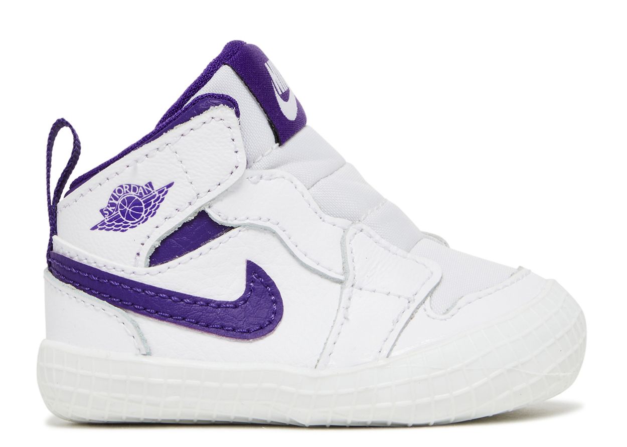 Jordan 1 Crib Bootie 'Court Purple'