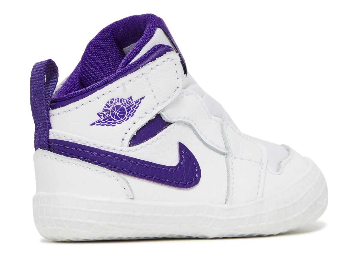 Jordan 1 Crib Bootie 'Court Purple'