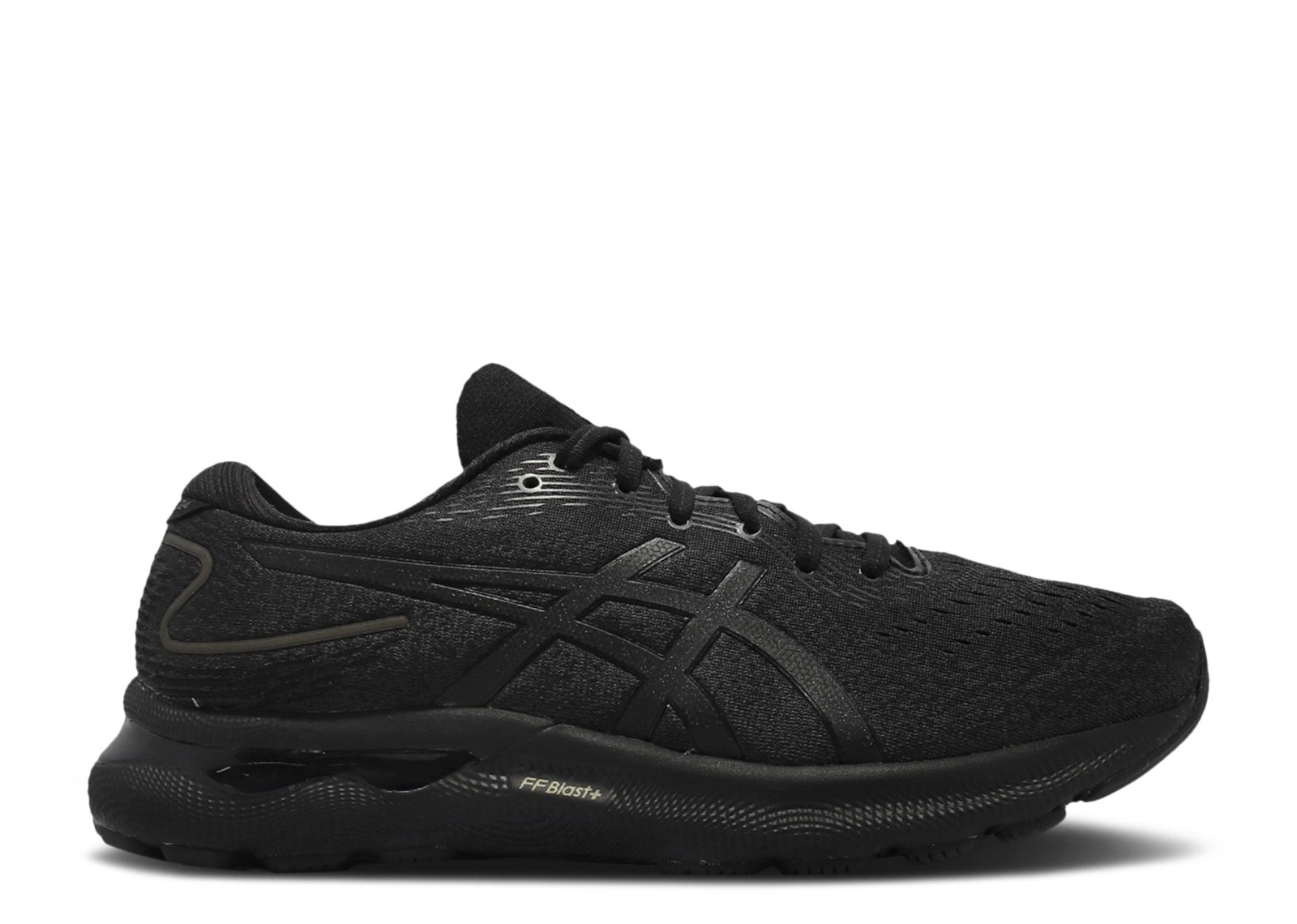 Gel Nimbus 24 4E Extra Wide 'Black Reflective'